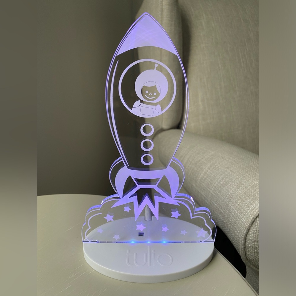Tulio Dream Light Rocket Ship LED Night Light Fat Brain Toys Space Star Bedroom